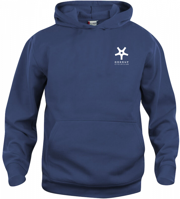 Clique - Ordrup Cycle Club Basic Hoodie Kids - Dark navy