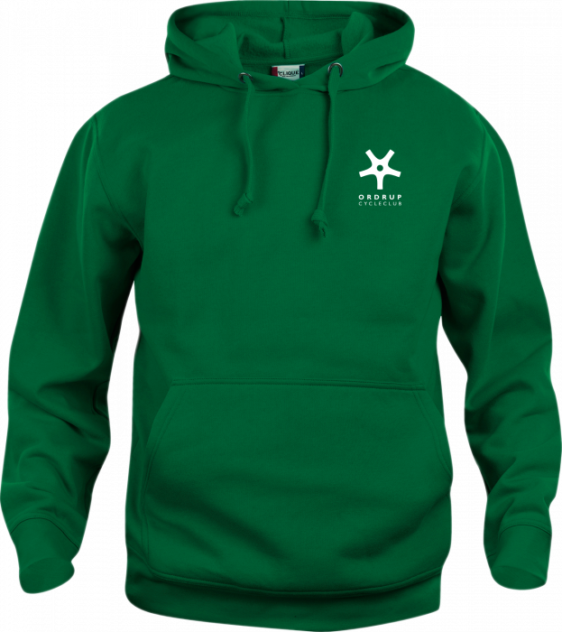 Clique - Basic Cotton Hoodie - Bottle Green