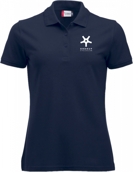 Clique - Ordrup Cycle Club Polo Dame - Dark Navy