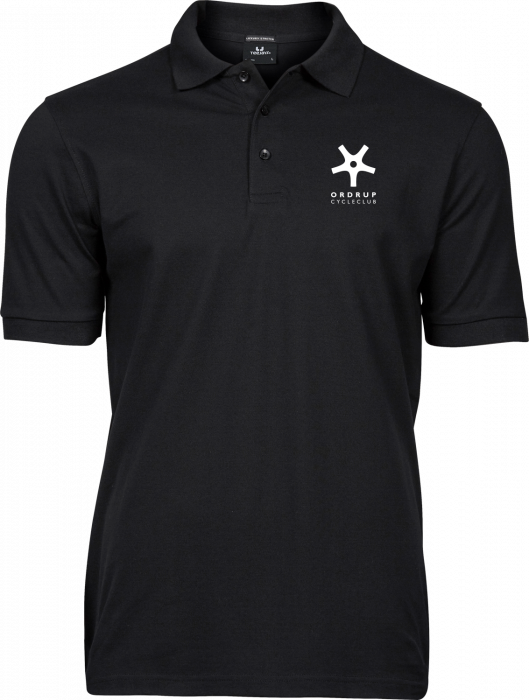 Tee Jays - Ordrup Cycle Club Luxury Polo Men - czarny